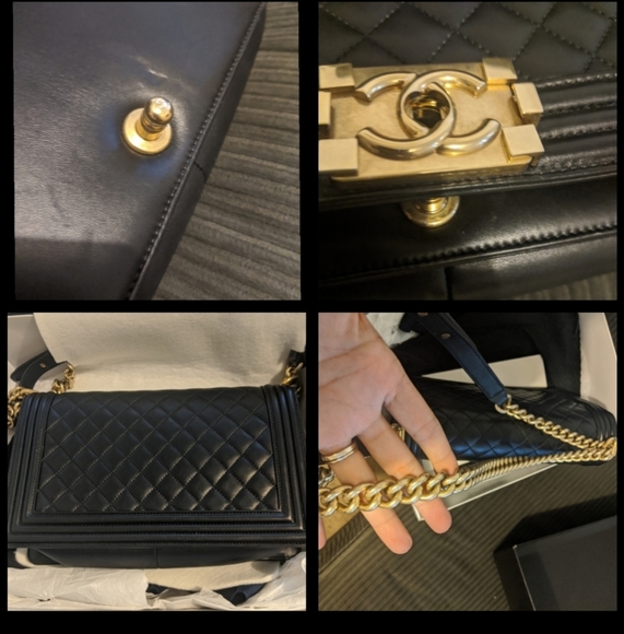 πSOLDπ Chanel New Medium Boy Bag - Picture 15 of 16